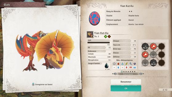 Yian Kut-Ku - Monster Hunter Stories 3 : Twisted Reflection