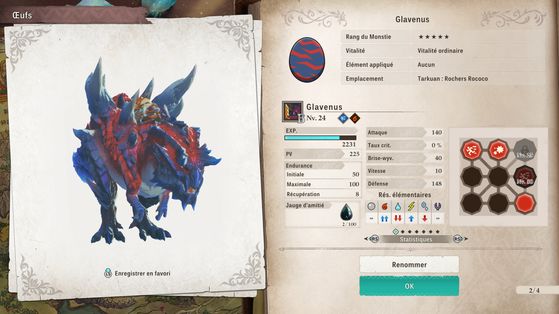 Glavenus - Monster Hunter Stories 3 : Twisted Reflection