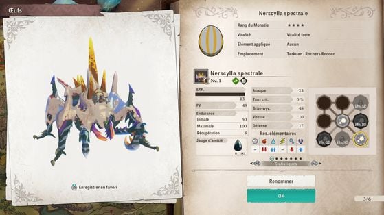 Nerscylla spectrale - Monster Hunter Stories 3 : Twisted Reflection