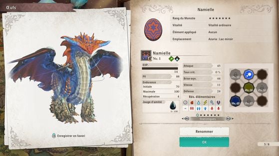 Namielle - Monster Hunter Stories 3 : Twisted Reflection