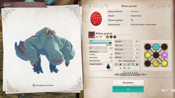 Khezu grenat - Monster Hunter Stories 3 : Twisted Reflection