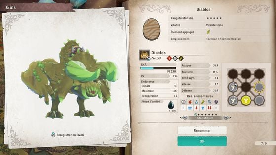 Diablos - Monster Hunter Stories 3 : Twisted Reflection