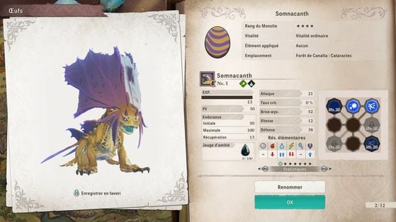 Somnacanth - Monster Hunter Stories 3 : Twisted Reflection