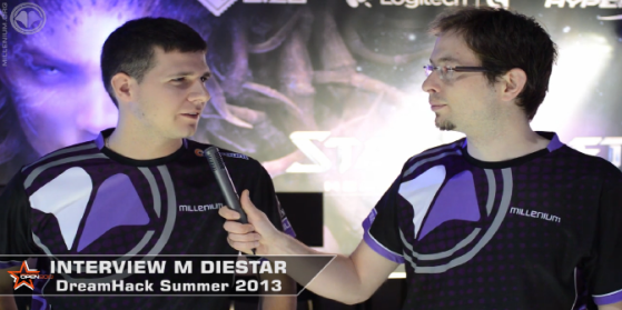 Interview de DieStar à la DreamHack