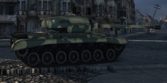 Char T32 tank lourd américain T8