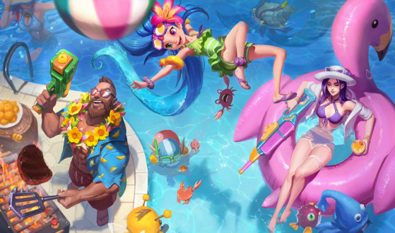 Dossier : les skins Pool Party