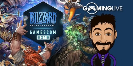 Jeux Blizzard à la Gamescom avec Sam