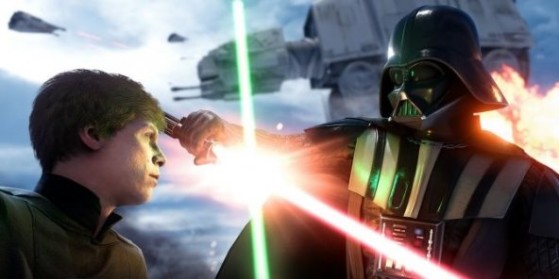 Star Wars Battlefront : Luke en action