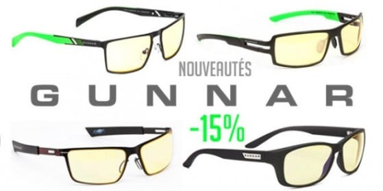 Promotion et nouveautés sur Gunnar