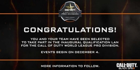 Qualifications Call of Duty World League