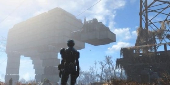 Fallout 4 rencontre l'AT-AT de Star Wars