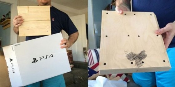 Il se fait arnaquer avec une PS4 en bois