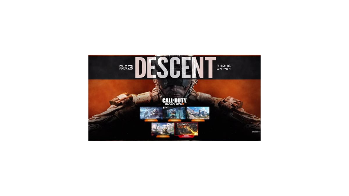 BO3 DLC Descent le 12 juillet sur PS4 Millenium
