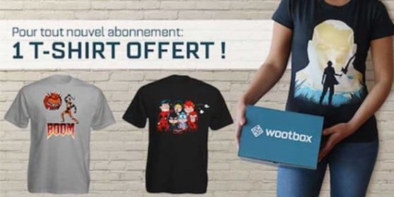 Wootbox : un T-shirt offert !