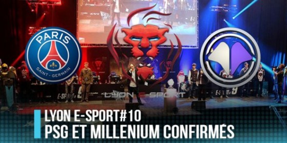 Le PSG eSports et Millenium à la LES#10