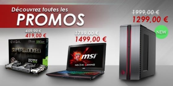 Une vague de promos sur le store