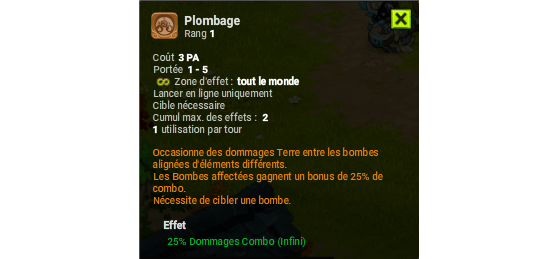 Plombage - Dofus