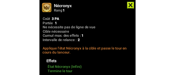 Nécronyx - Dofus