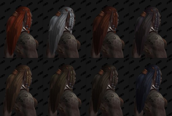 Couleurs de cheveux - World of Warcraft
