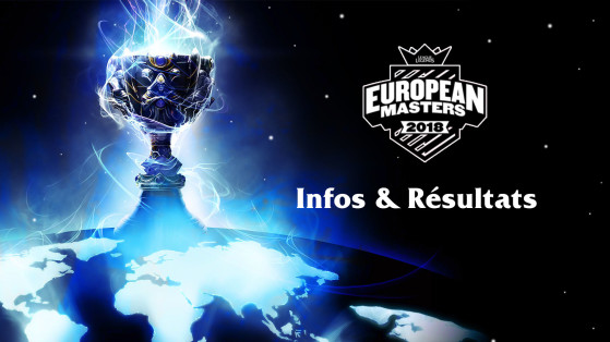 EM, European Masters LoL 2018 : Informations & Résultats