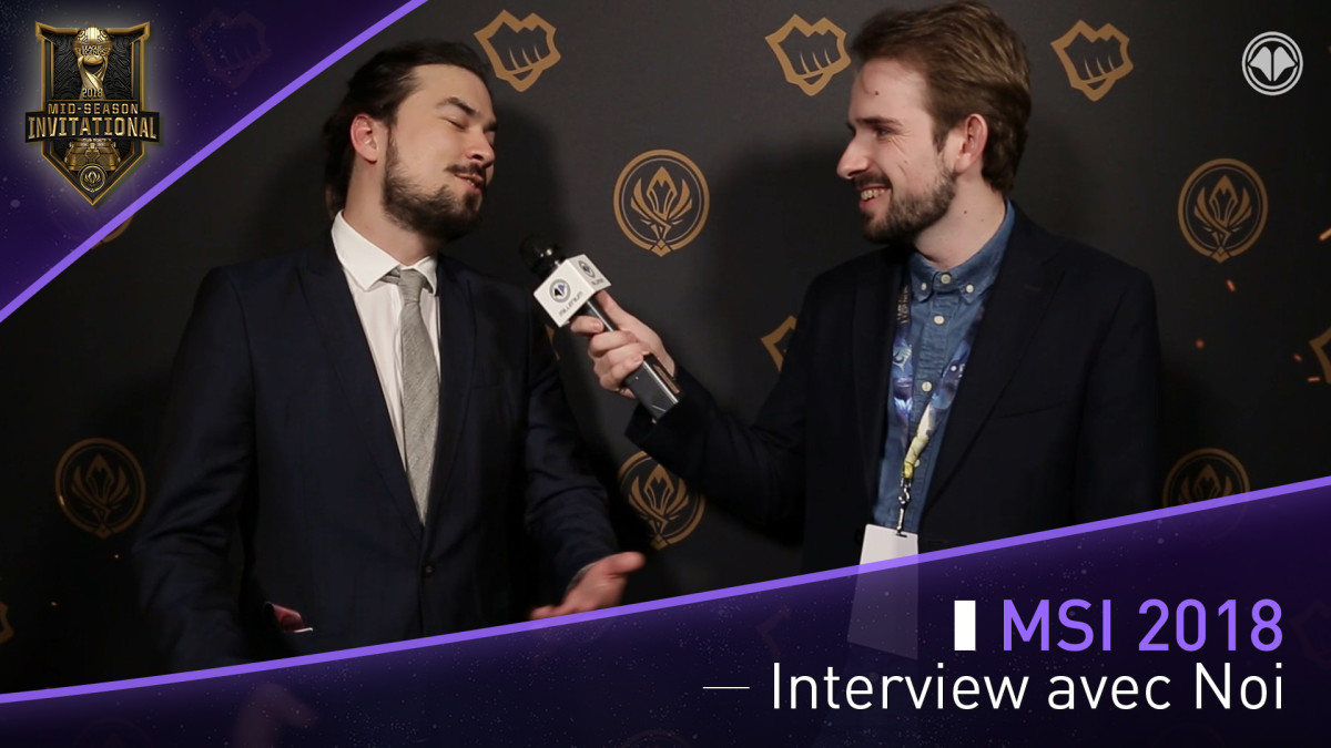 MSI LoL 2018 : Interview avec Noi, caster O'Gaming - Millenium