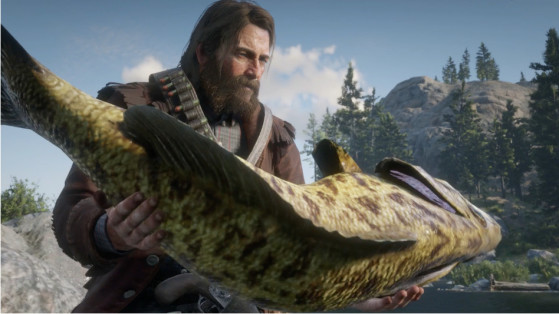 Guide Red Dead Redemption 2 : Poissons légendaires, legendary fish, pêche