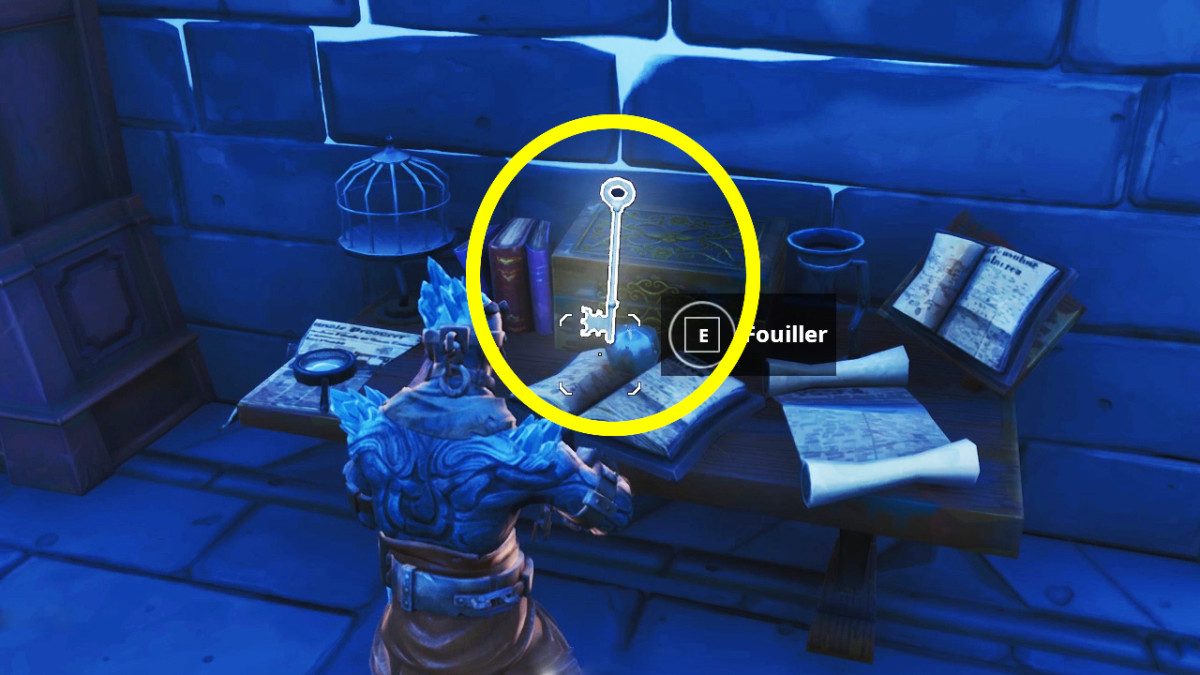 Fortnite : skin secret de la saison 7, le prisonnier de Polar Peak, clé -  Millenium