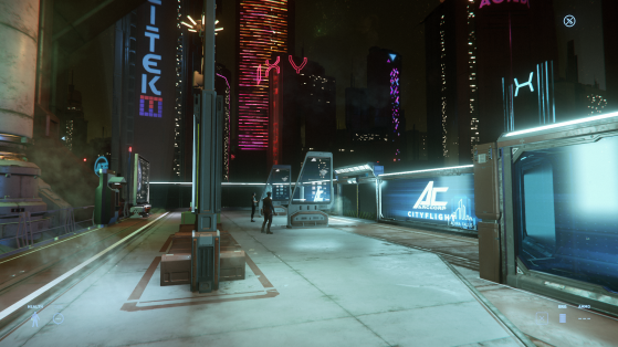 La station d'ArcCorp Plaza - Star Citizen