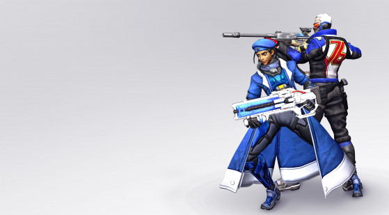 Overwatch  : Ana, Soldier 76, comic book
