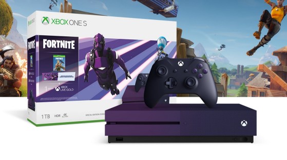 Fortnite : Pack Xbox One S 1to, skin dark Vertex