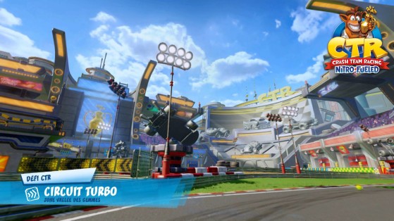 Défi lettres CTR - Circuit Turbo : guide Crash Team Racing Nitro-Fueled