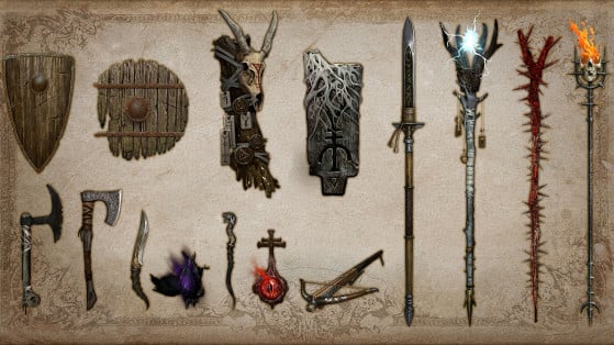 Diablo 4 : Objets, équipement, loot, items, butin, légendaire, mythique