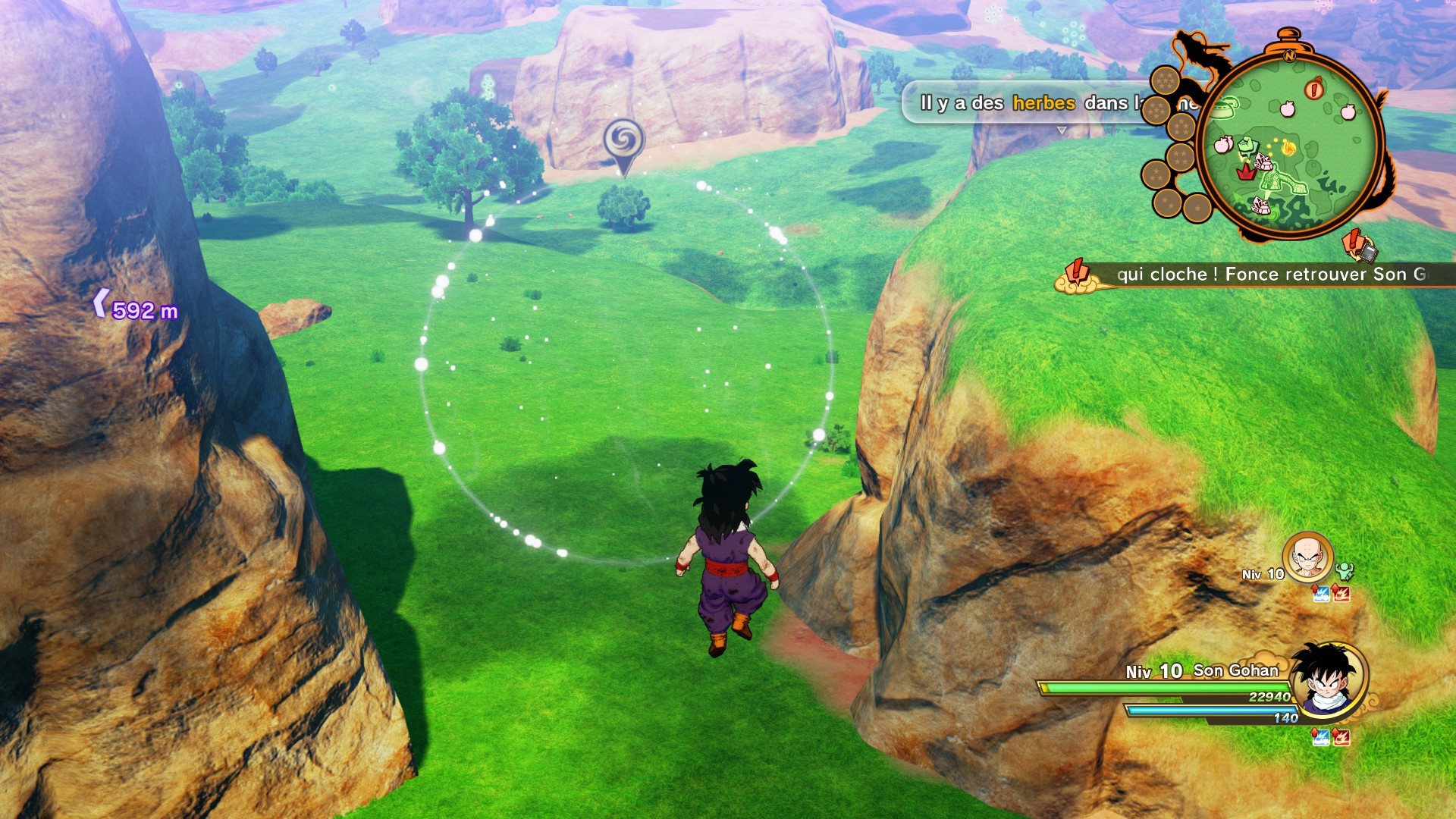 Dragon Ball Z Kakarot Guide de farming d'Orbes Z, Z orbs Millenium