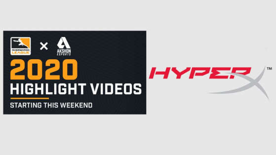 Overwatch League : Partenariats avec Akshon esports et Hyper X