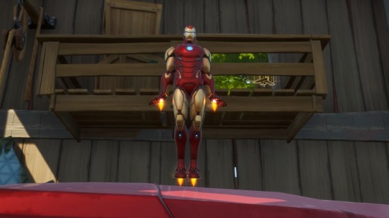 Fortnite : atelier Stark, utiliser une emote, défi Eveil Iron Man