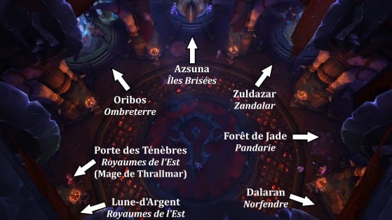 Orgrimmar, salle des portails - salle haute - World of Warcraft
