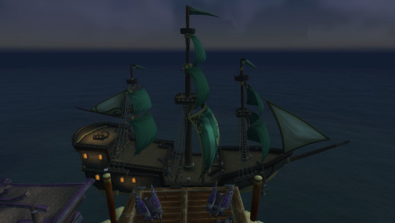 Hurlevent, bateau pour Boralus - World of Warcraft