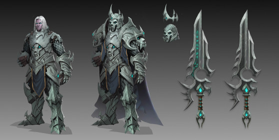 Concept Art d'Anduin Wrynn - World of Warcraft