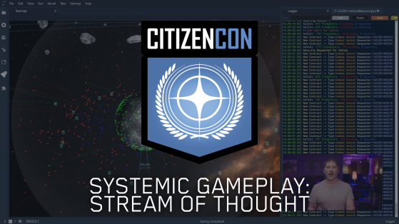 Star Citizen - CitizenCon 2951 : systemic gameplay - stream of thought