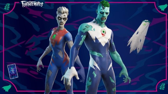 Fortnite : les skins Super-héros zombies dans la boutique du 27 octobre 2021