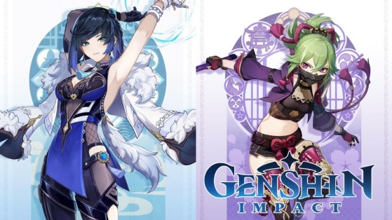 Genshin Impact : découvrez Yelan et Kuki Shinobu, les nouveaux personnages à paraître