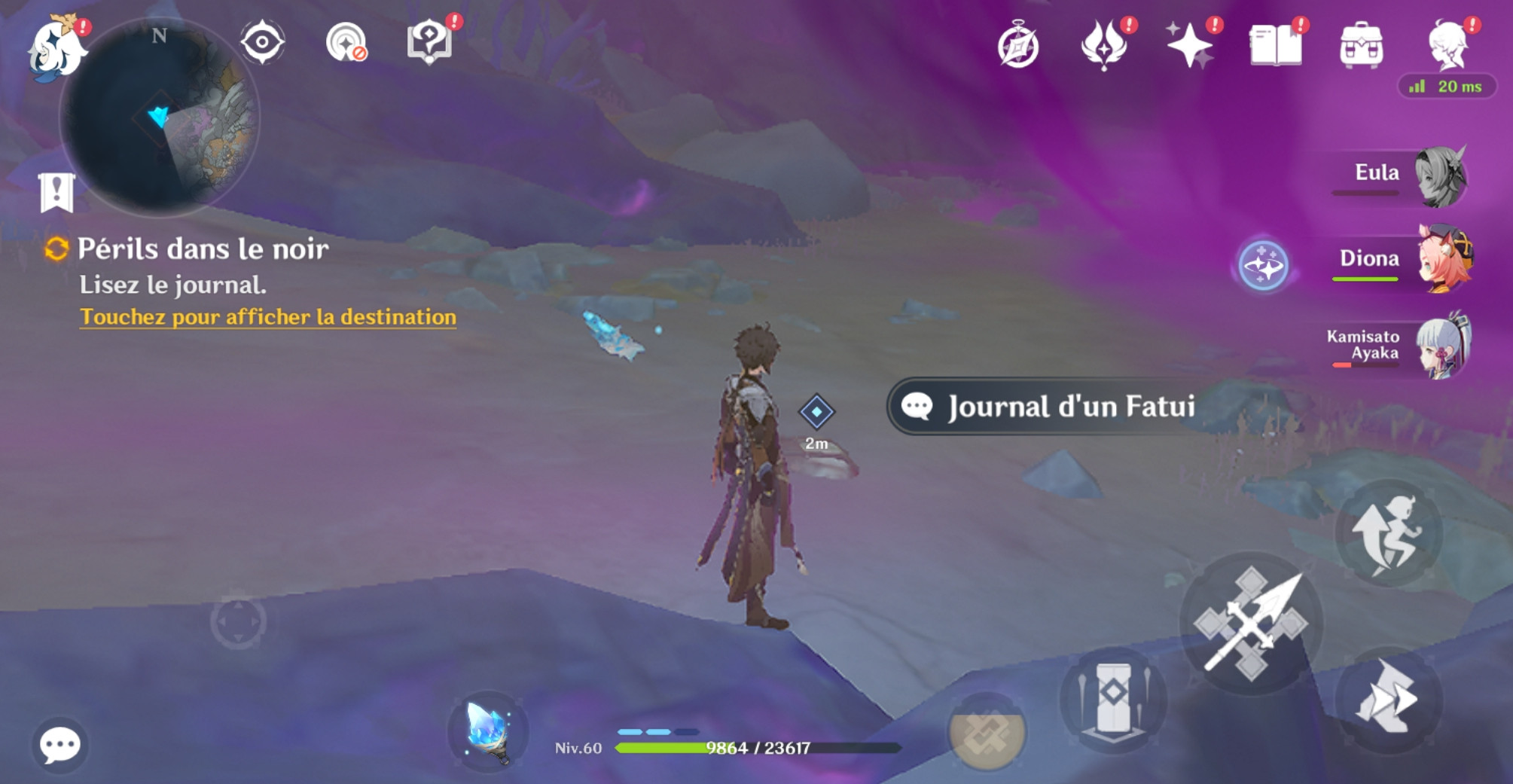 Périls dans le noir Genshin Impact comment réussir la quête ? Millenium