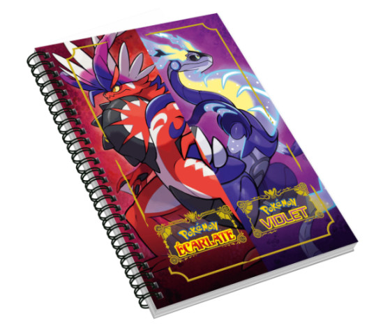 Notebook at Leclerc - Pokémon Scarlet and Purple
