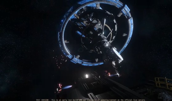 En approche - Star Citizen