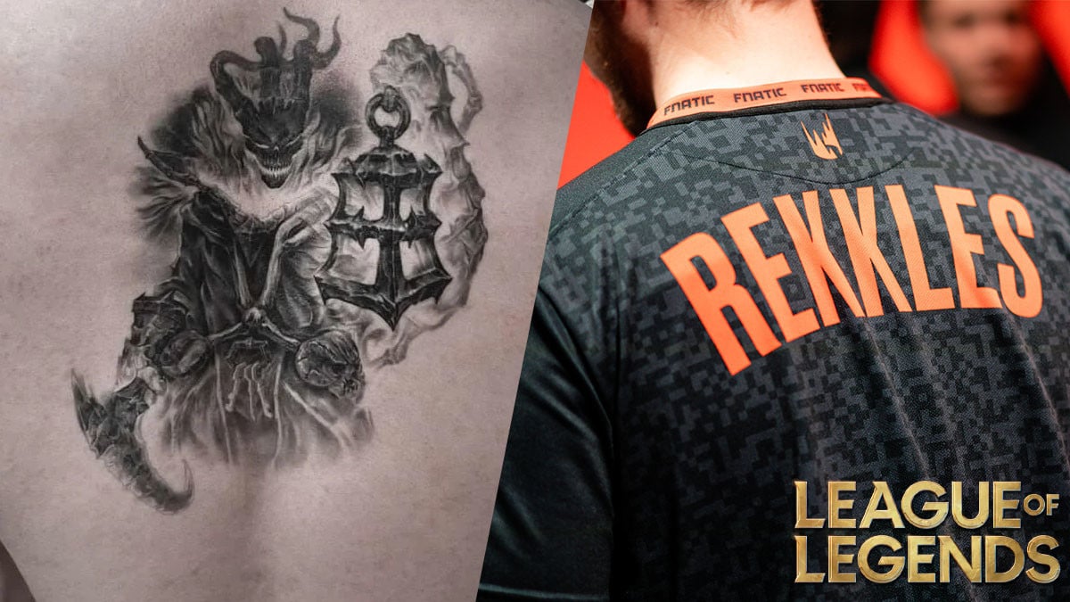 Rate rekkles' new tattoo. Credits to selfmade (gotbit from his instagram  story) : r/fnatic