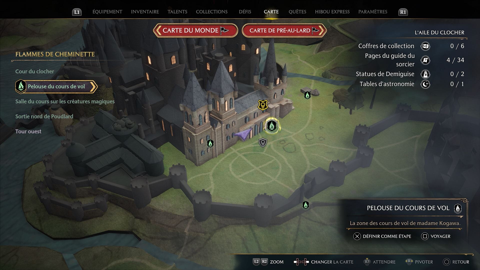 Loup Garou Hogwarts Legacy : Où trouver la tapisserie secrète et la