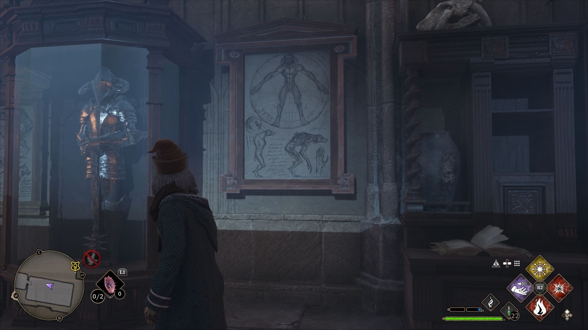 Loup Garou Hogwarts Legacy Où trouver la tapisserie secrète et la