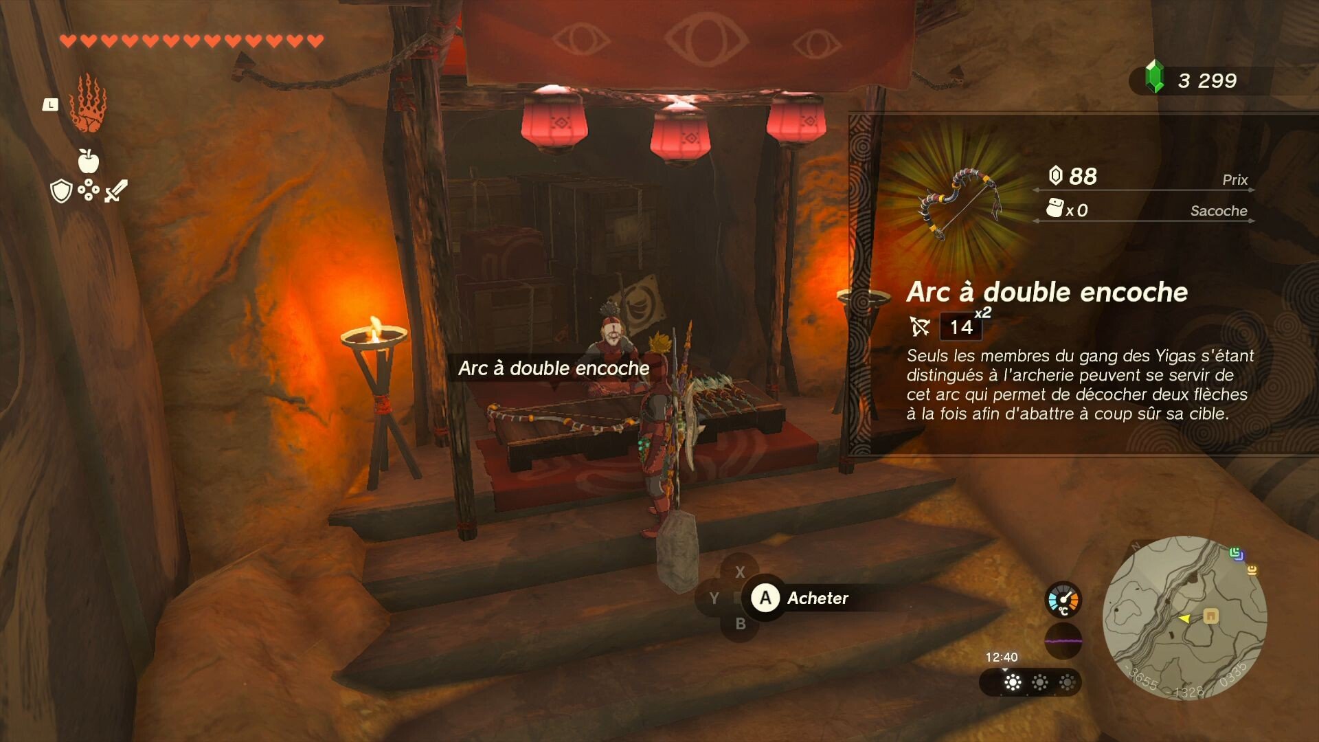 Technique secrète des Yigas Zelda Tears of the Kingdom Comment infiltrer leur repaire
