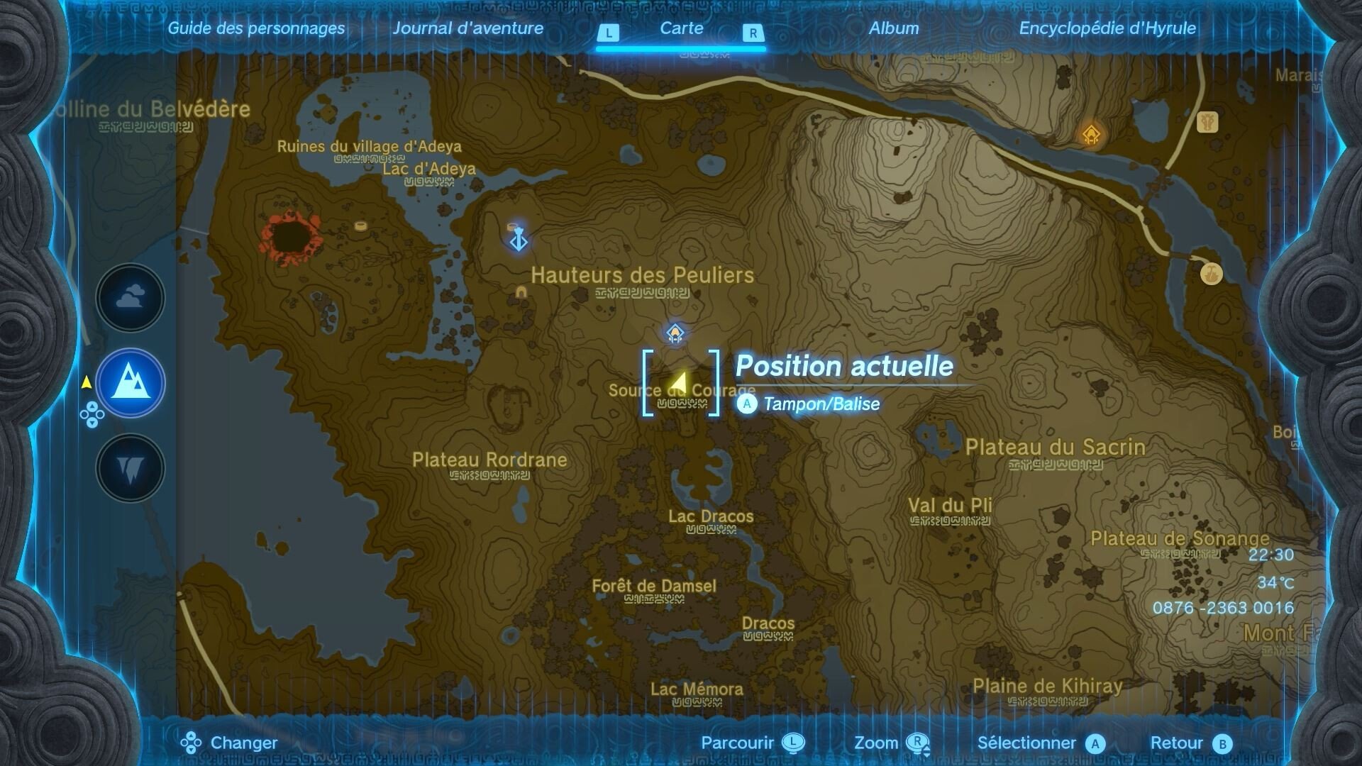 La source du courage Zelda Tears of the Kingdom Où trouver la statue de la matriarche et la