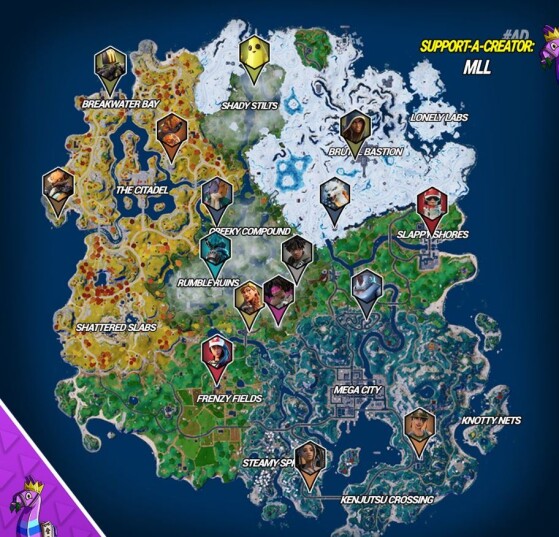 Fortnite » : La carte du jeu a été inondée pour le début de la saison 3